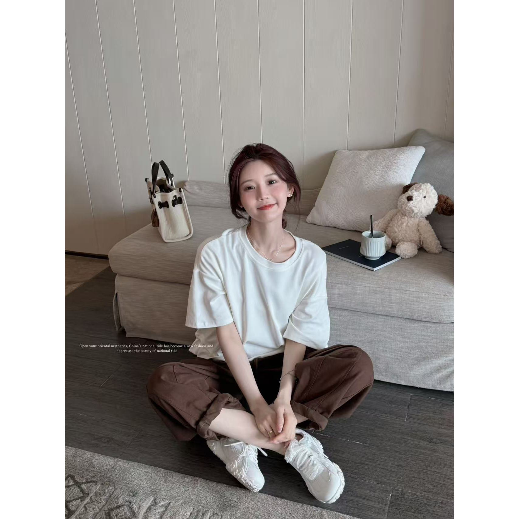 妖精的美美 【韩女的心思】韩版T恤