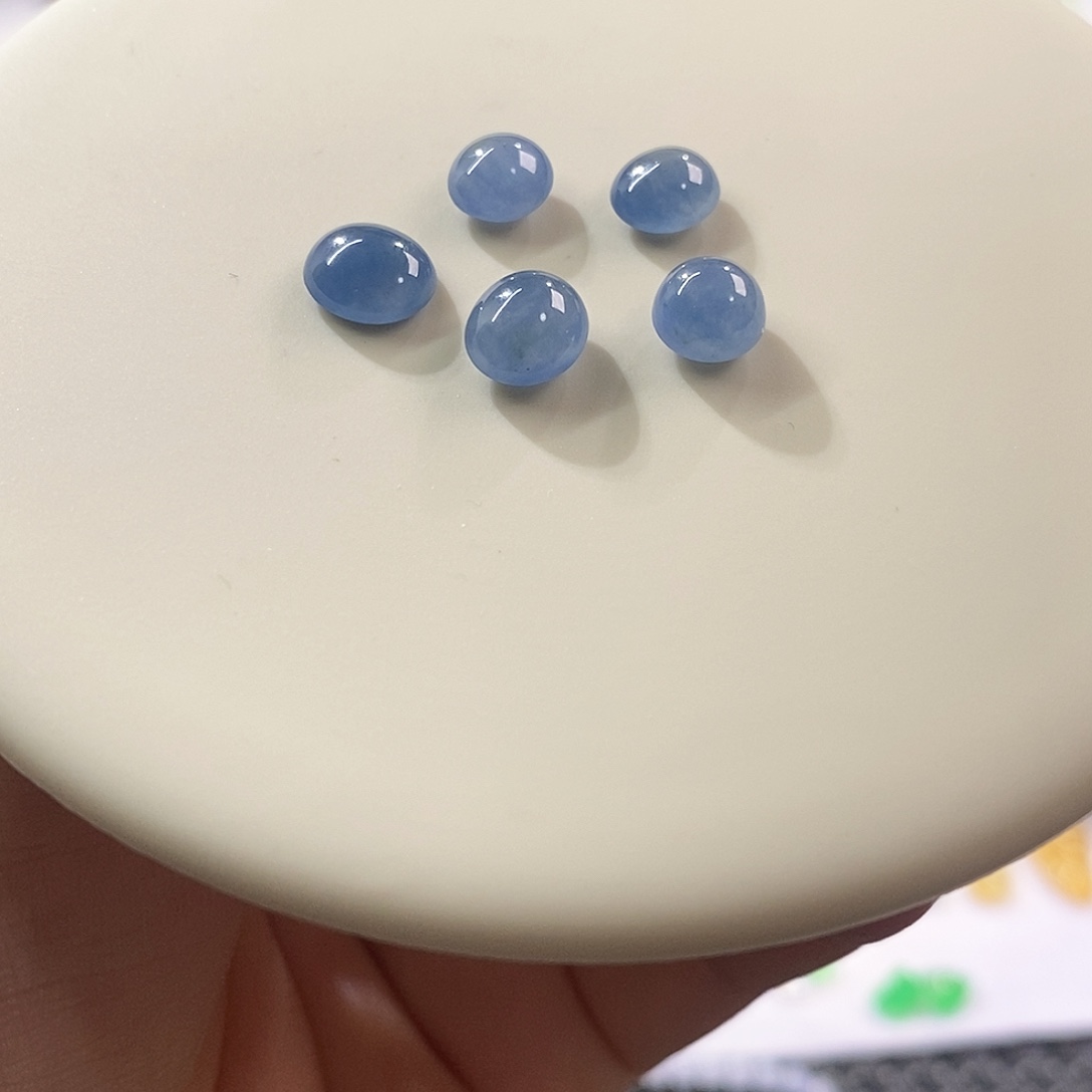 翡翠散珠冰蓝蛋面 任选其一