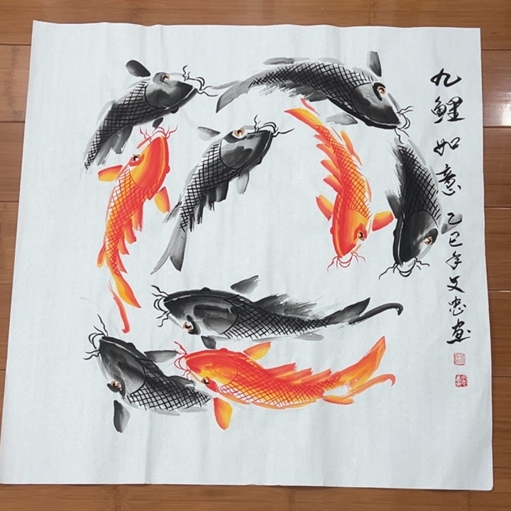 国画纯手绘国画作品福利68/68