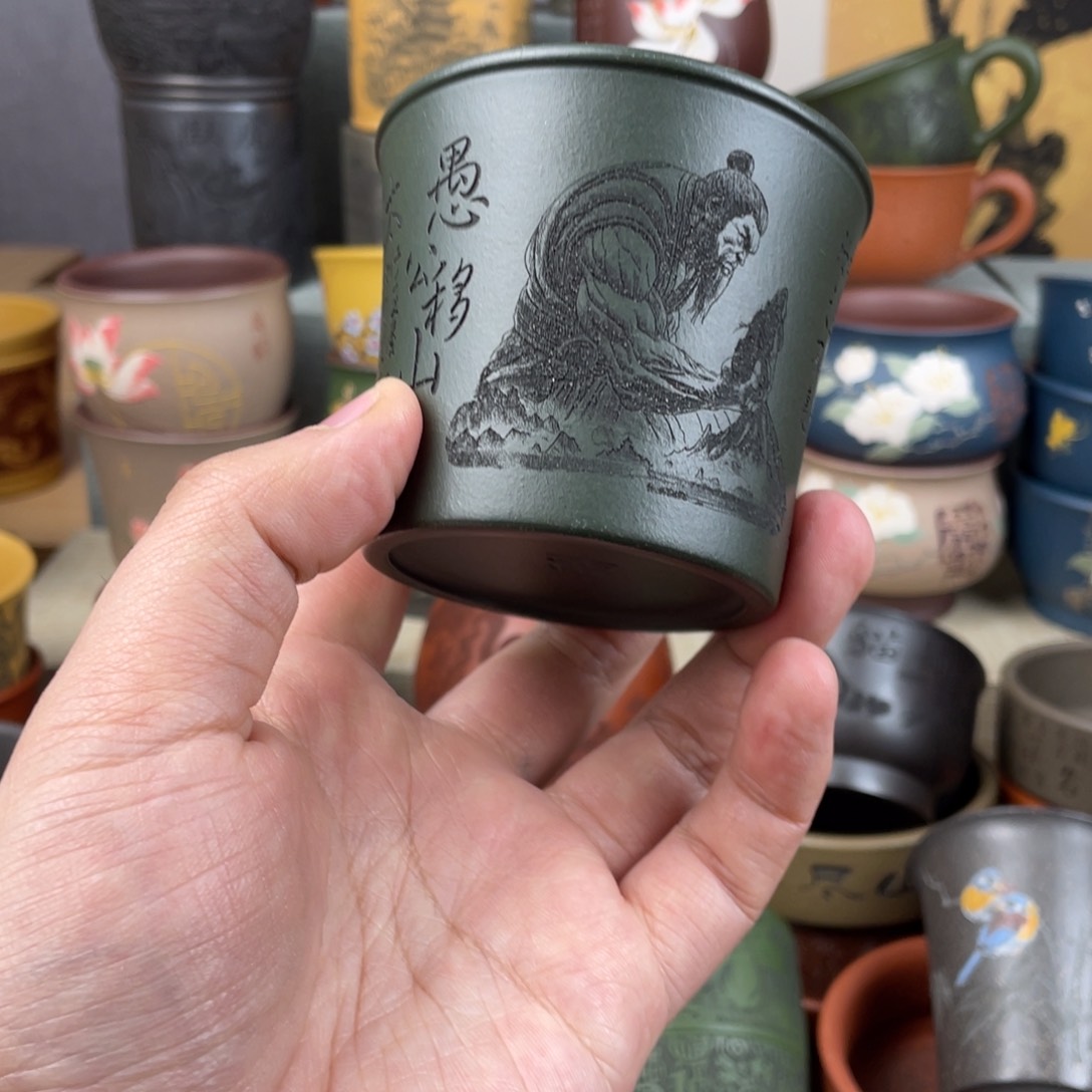 紫砂茶杯紫砂茶杯