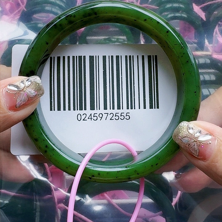 和田玉（碧玉）手镯未镶嵌六****室63