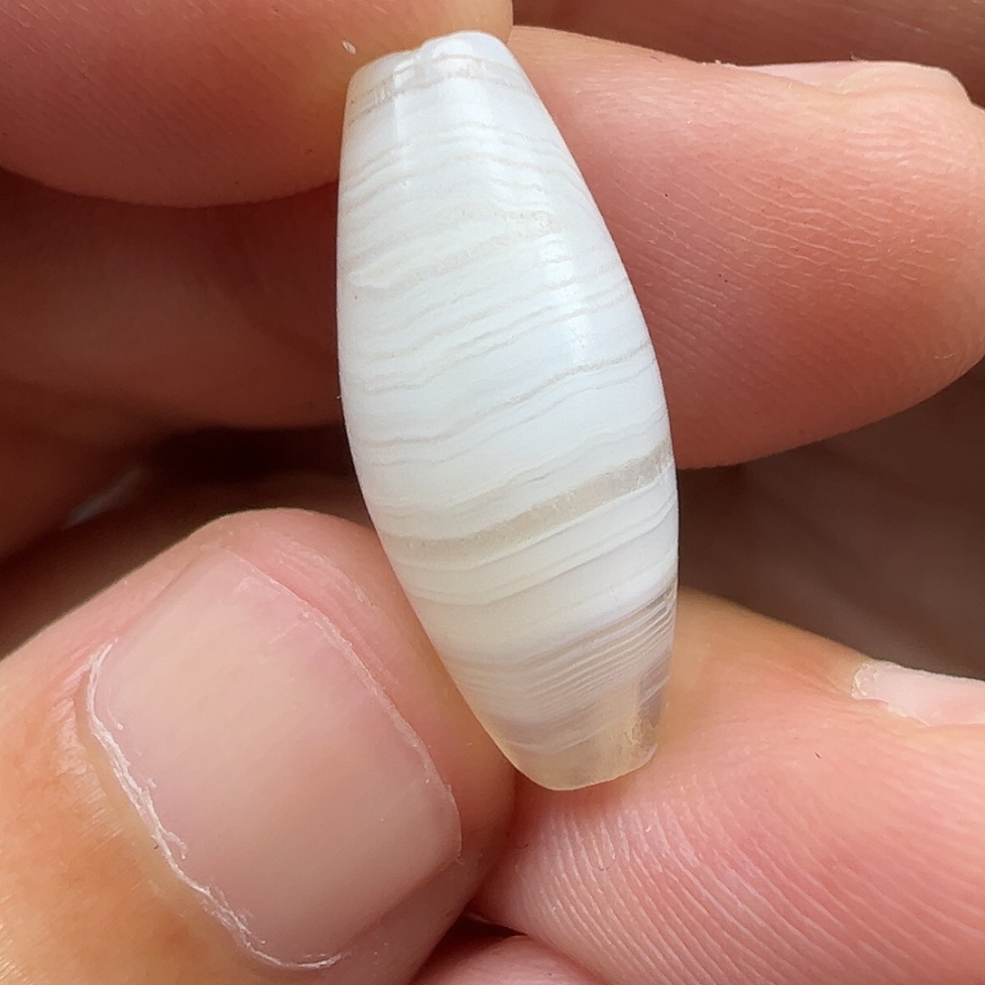 玛瑙/玉髓未镶嵌珠宝半成品f74 8.4×19.3