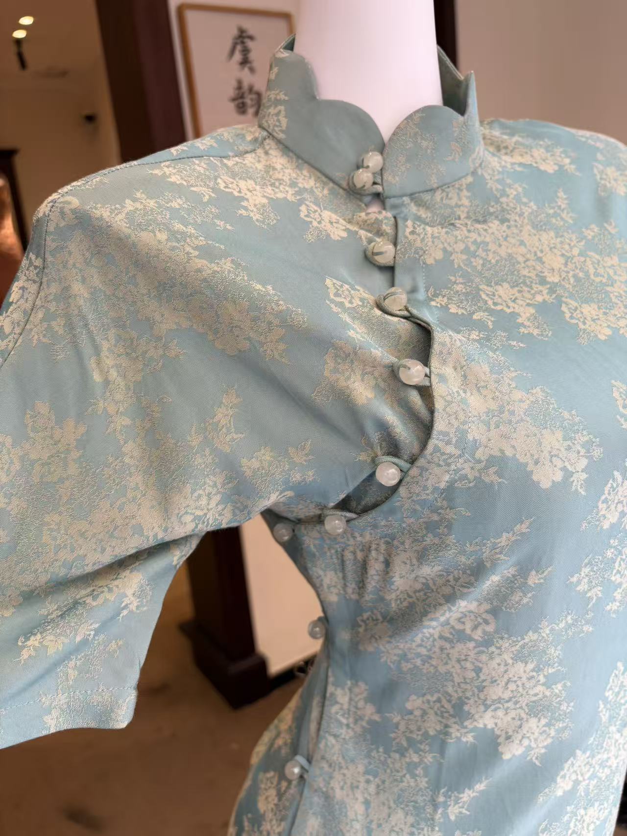 缎虞夫人丨 福利款02新中式打底2025夏季款新款高端大气上档次