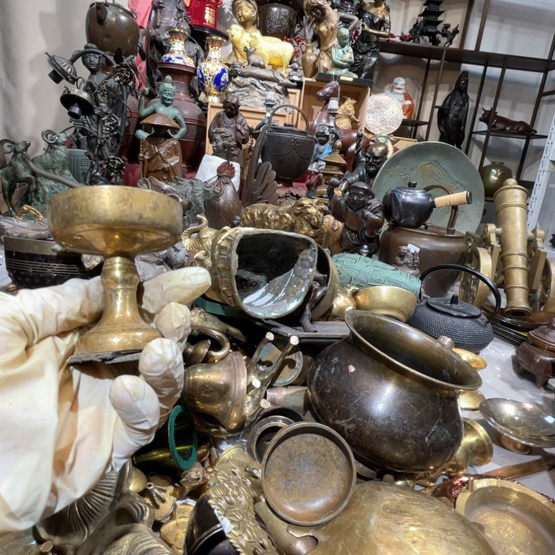 大阪回流铜器摆件