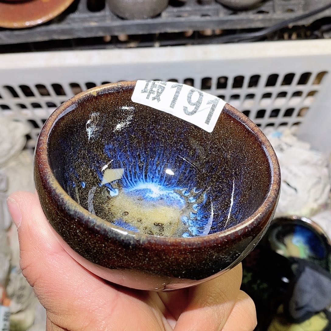 茶盏微瑕建盏主人杯子