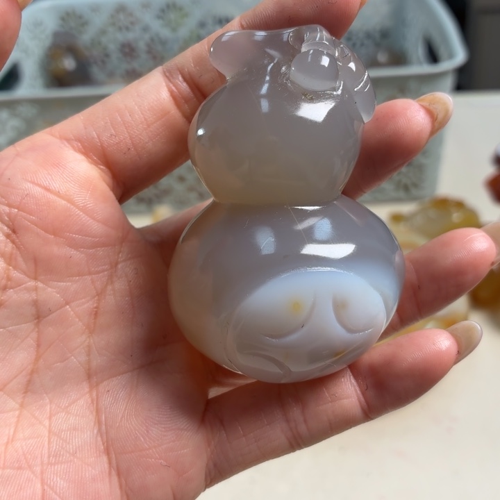 玛瑙/玉髓未镶嵌吊坠(不含链)