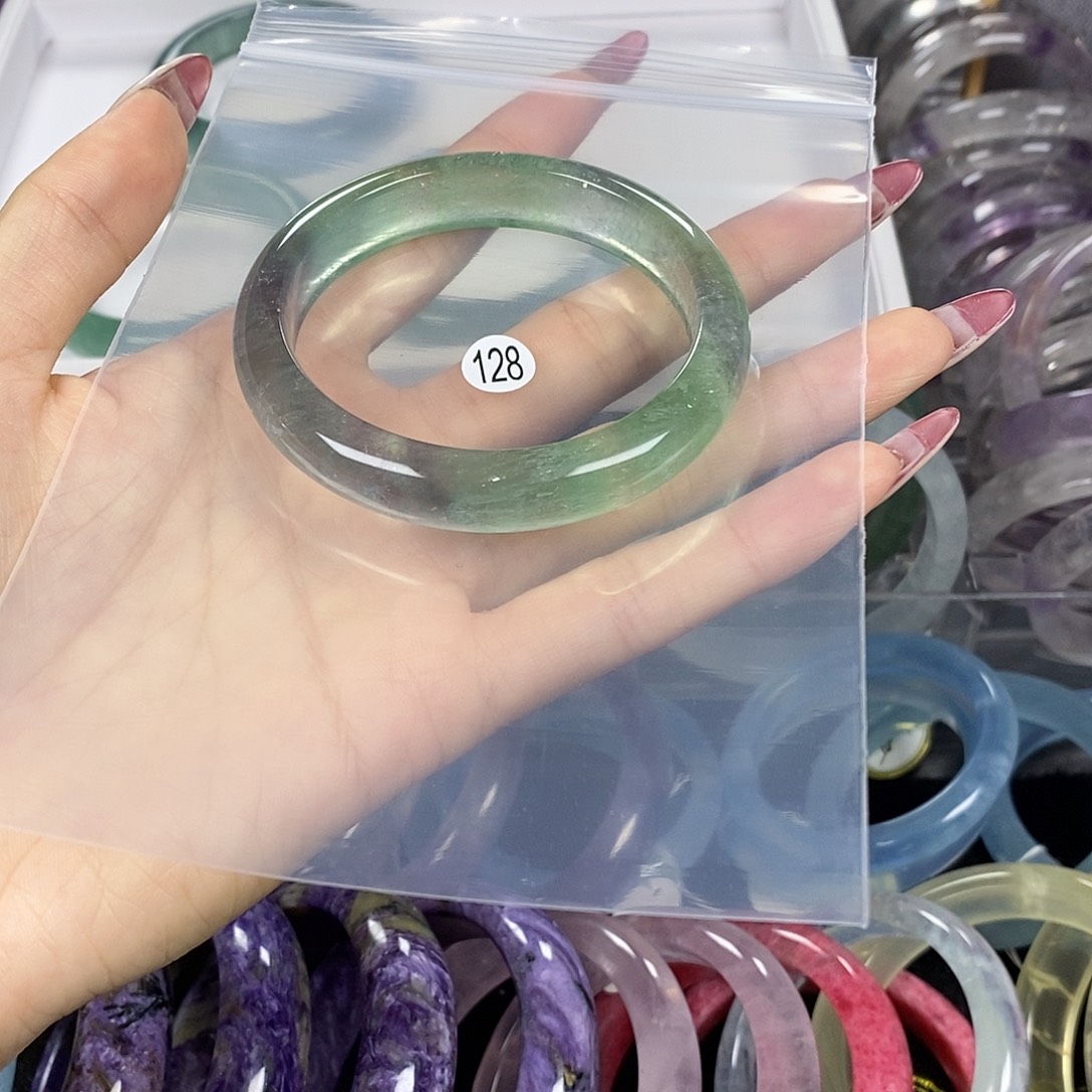 升***卿黄晶手镯未镶嵌手镯