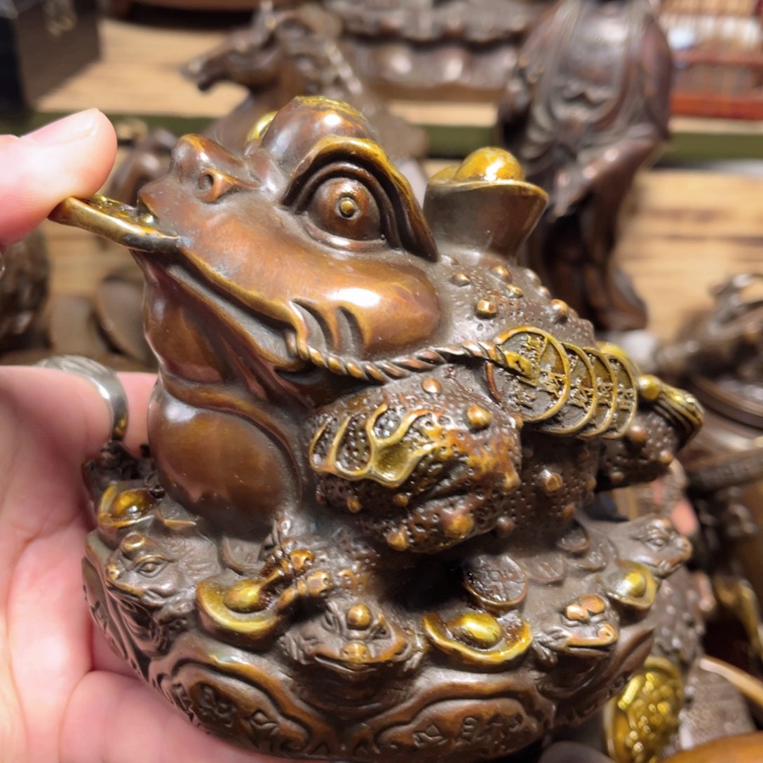 铜器手把件器便宜漏
