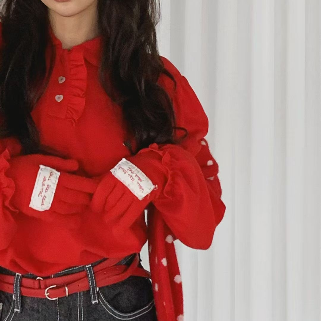 韩国东大门娃娃领上衣（不支持退换）