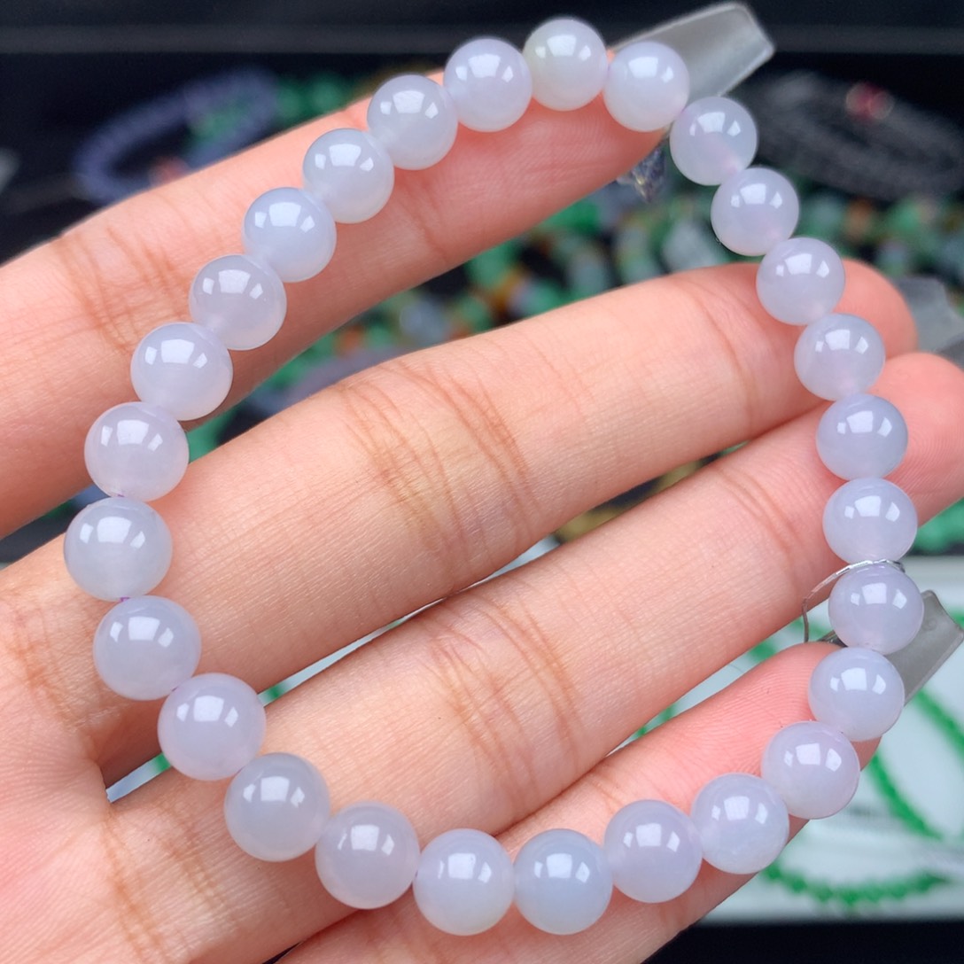翡翠手链未镶嵌卡