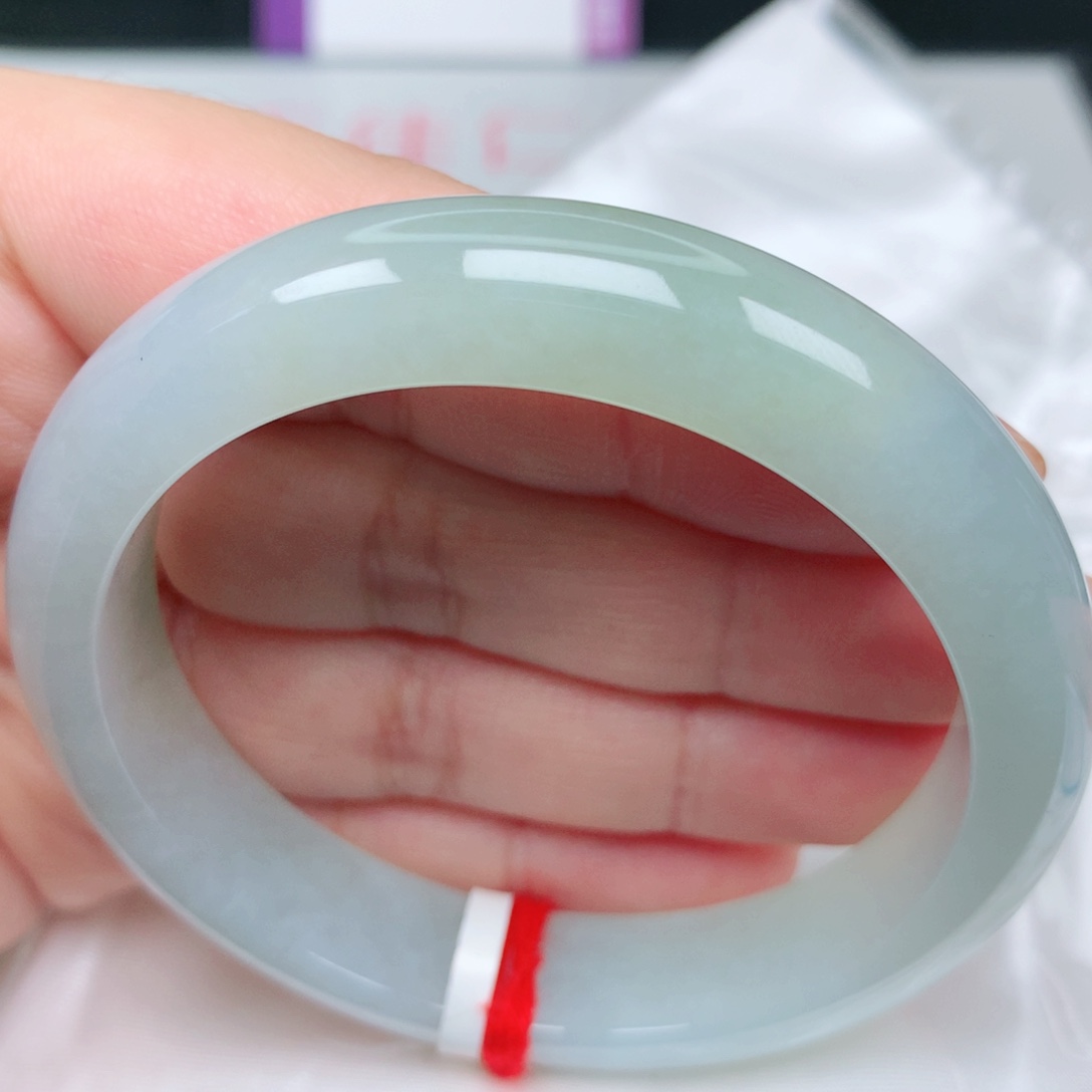 未镶嵌手镯翡翠49冰糖雪梨