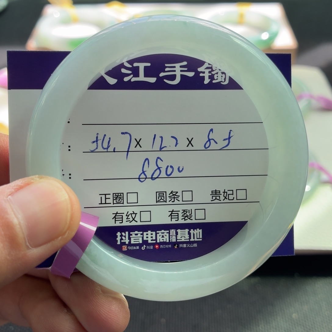 未镶嵌手镯翡翠                