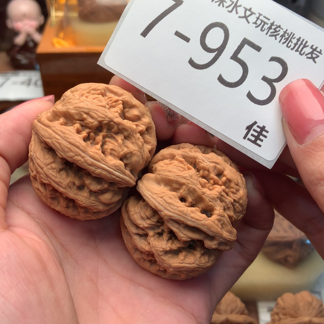 文玩核桃把件43粗筋