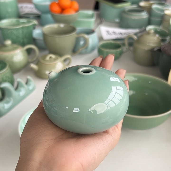 小米茶器龙泉青瓷