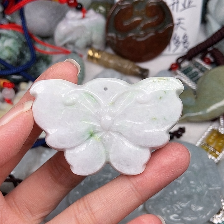 颈饰未镶嵌翡翠翡翠