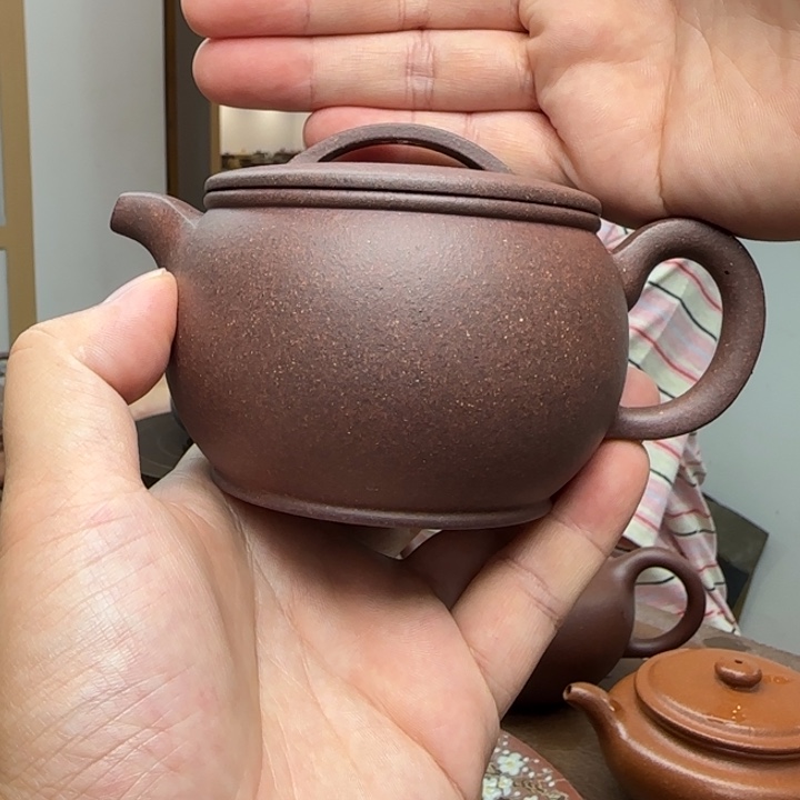 茶壶紫砂底槽清汉瓦微瑕壶嘴240CC