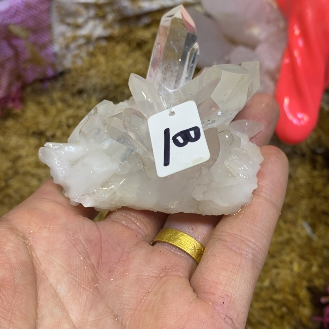 水晶水晶原石摆件未镶嵌