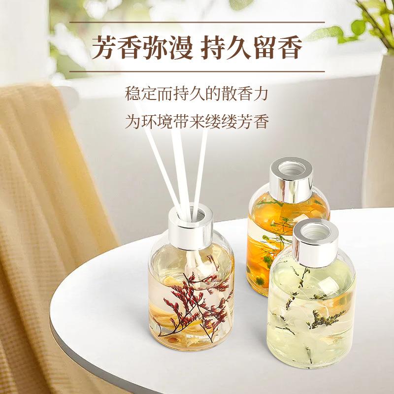 新款浮游花无火香薰家用卧室熏香空气清新剂永生花干花香香百年