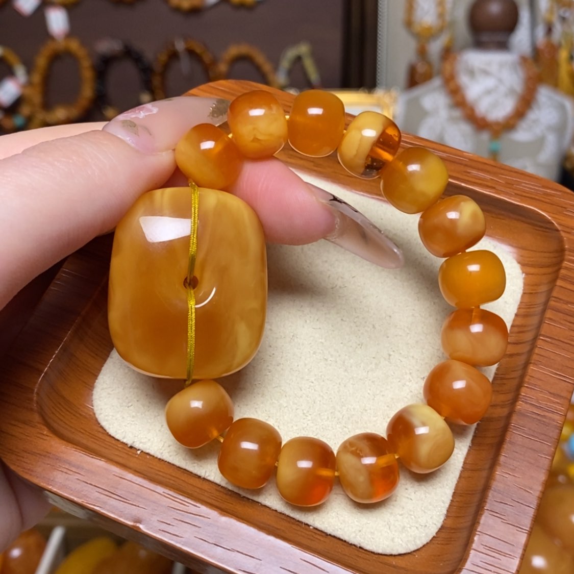 【闪购商品】手链蜜蜡未镶嵌