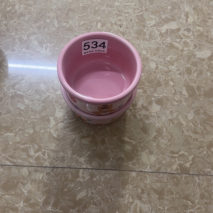 塑料陶瓷碗534两个碗