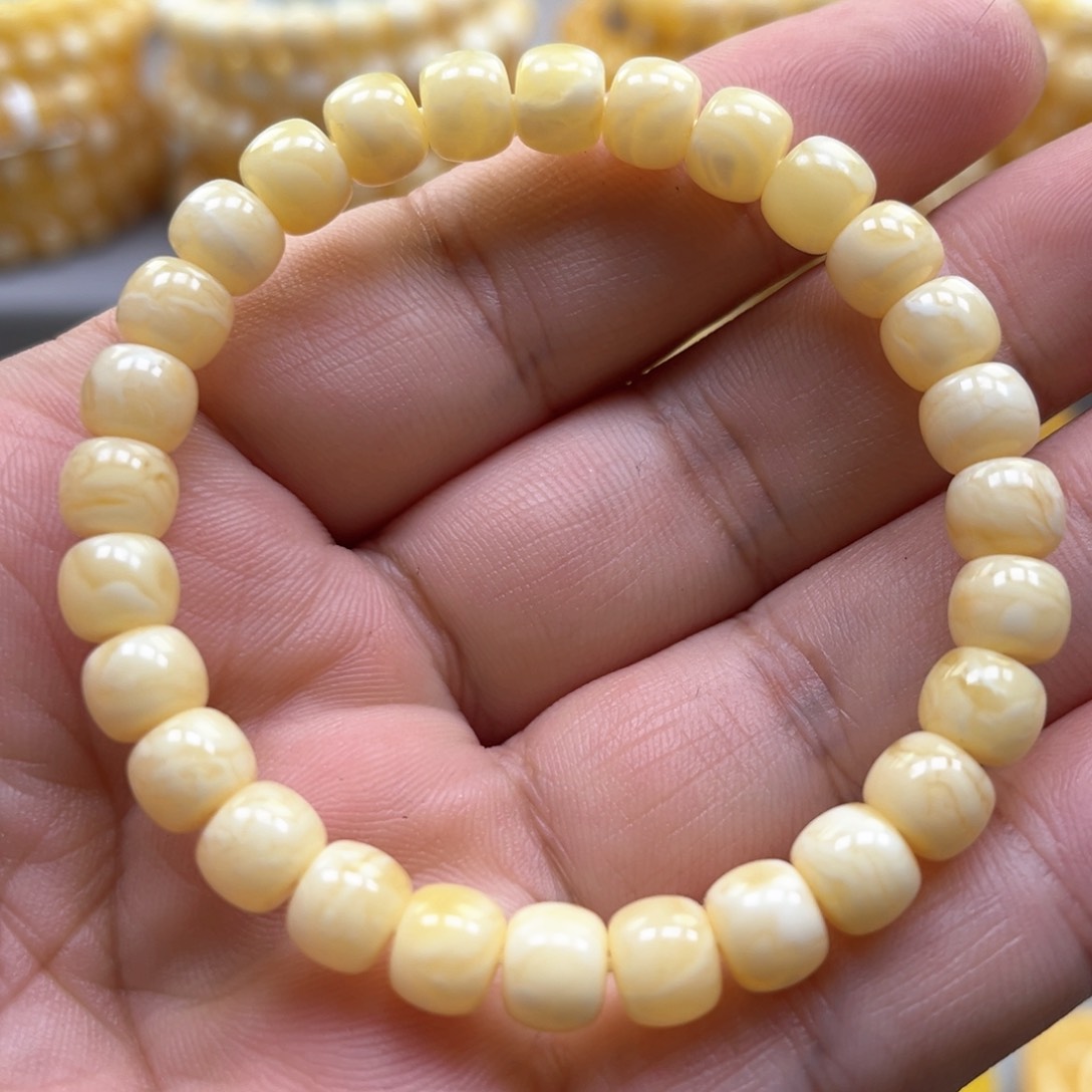 琥珀手链未镶嵌手串