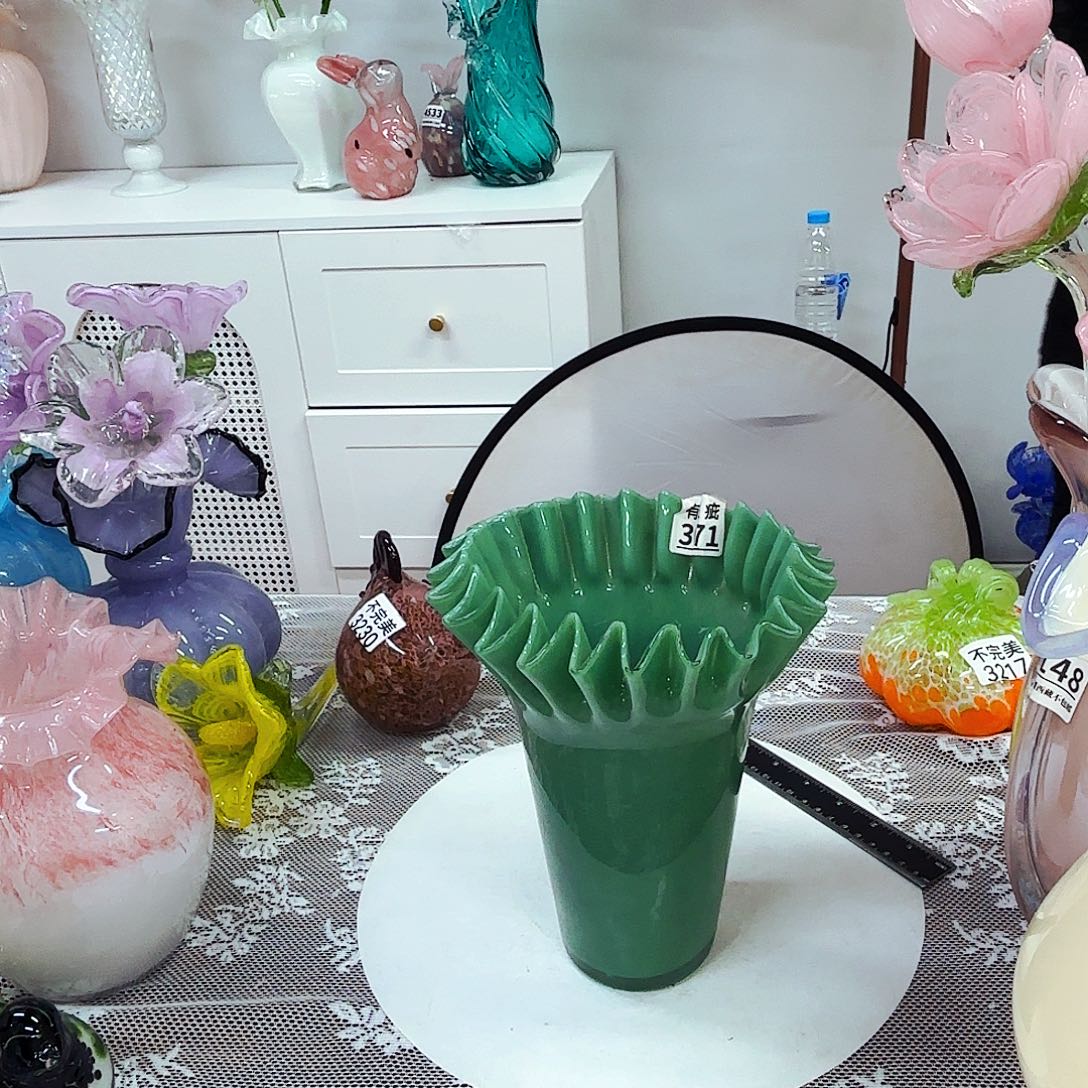 琉璃花瓶花器摆件艺术
