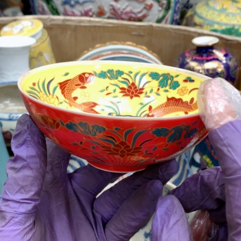 瓷片瓷器摆件瓷器摆件