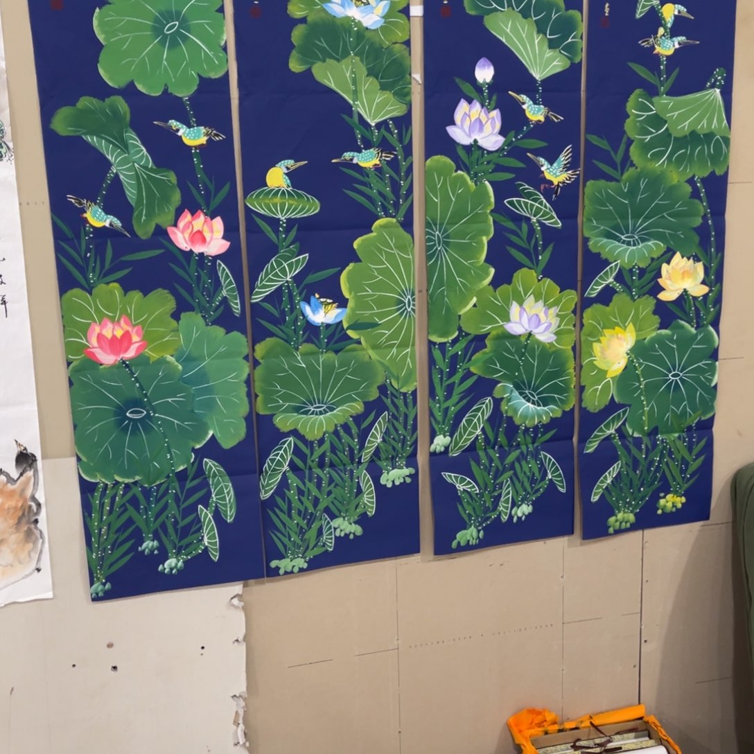 国画处理作品看好再拍哦