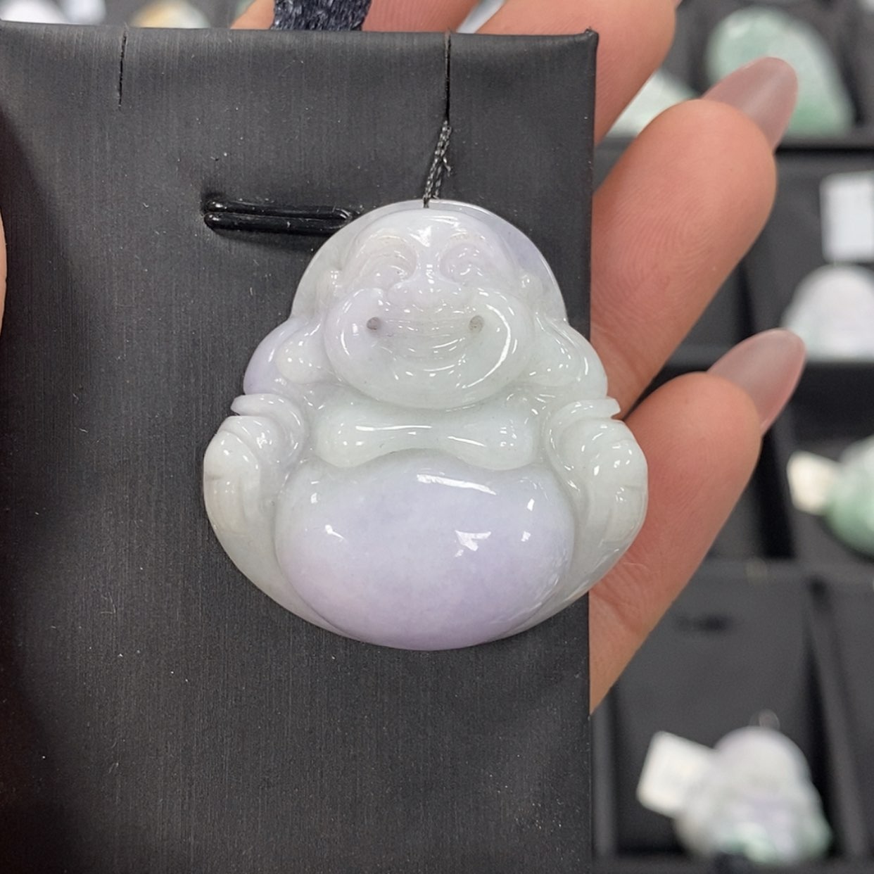 【闪购商品】翡翠颈饰未镶嵌佛公