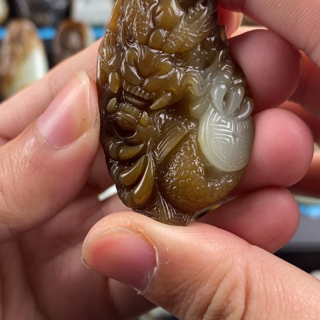 和田玉挂件未镶嵌