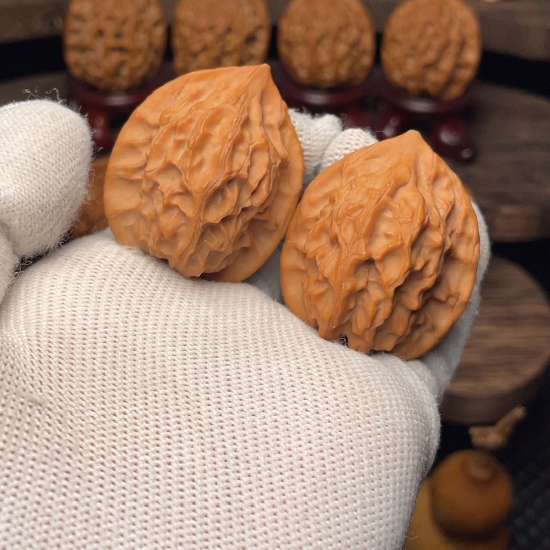 文玩核桃把件秦岭野生山魄系列剑槊34