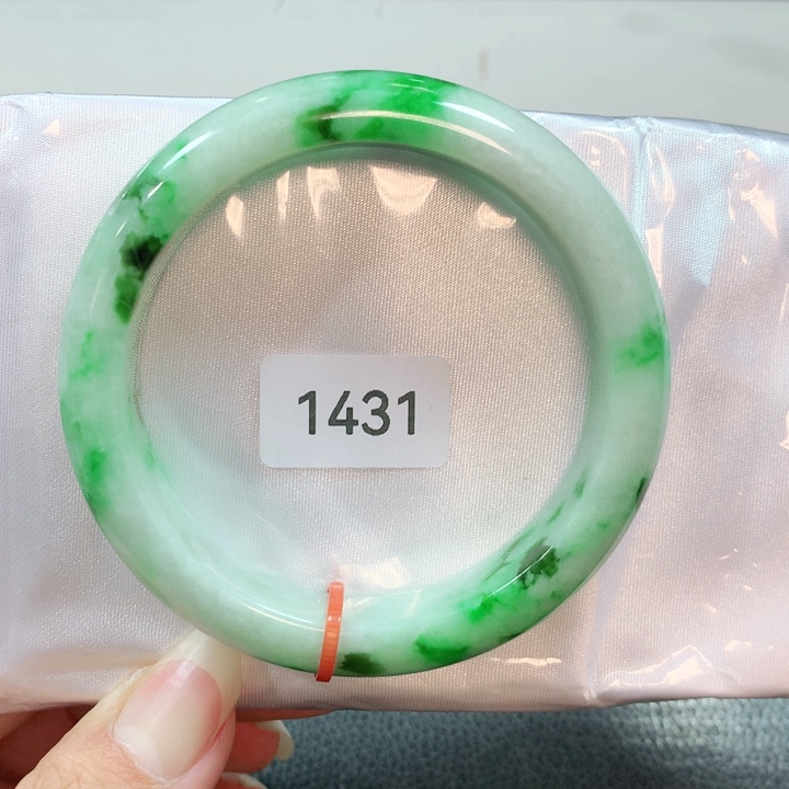 翡翠手镯未镶嵌天然翡翠手镯58.1