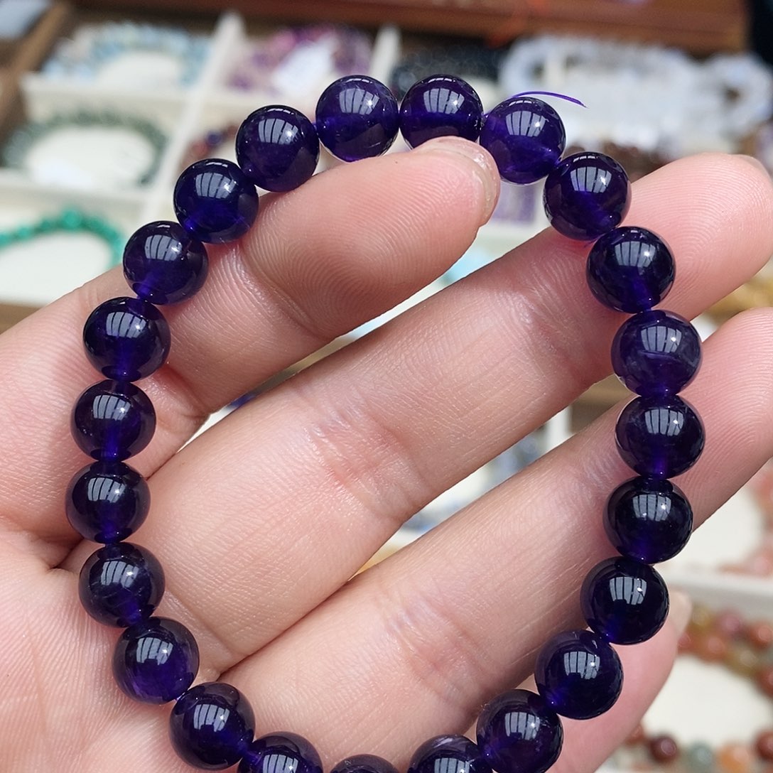 水晶手链未镶嵌紫水晶