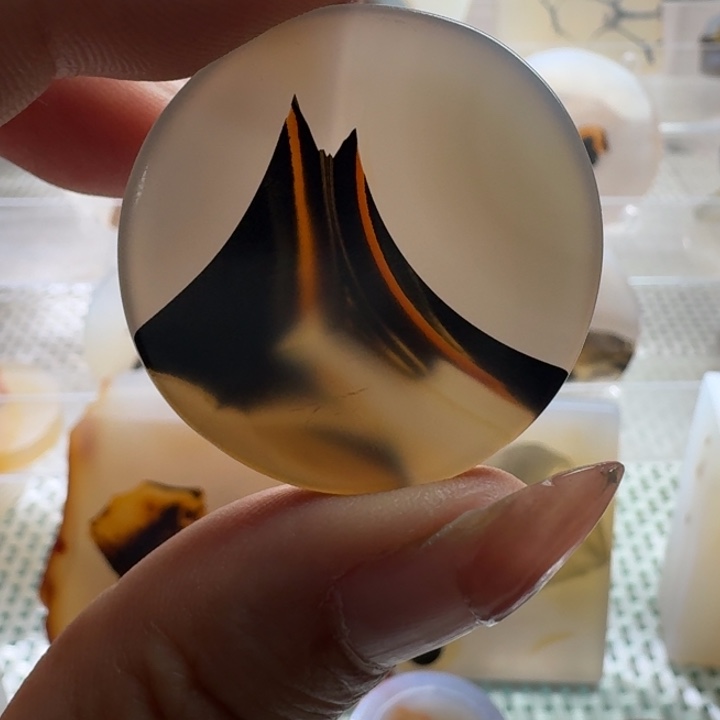 玛瑙/玉髓未镶嵌项链