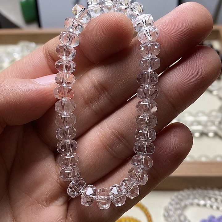 非金属卡8mm刻面算盘 