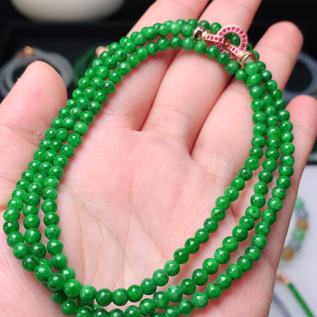 翡翠手链未镶嵌翡翠