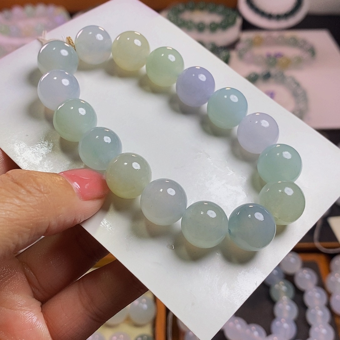 定制翡翠未镶嵌卡12十