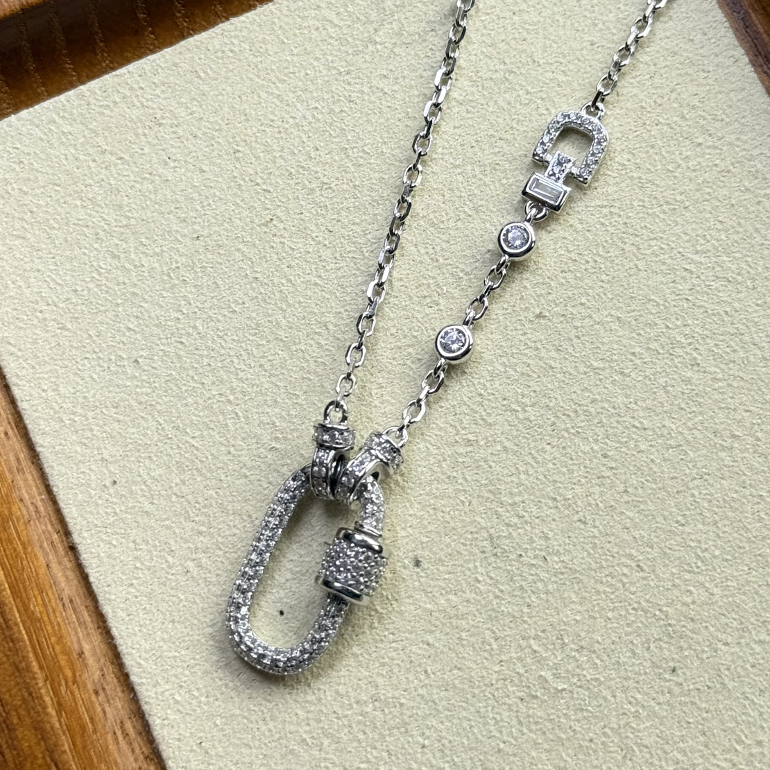 链子925银 银链子万能链素链