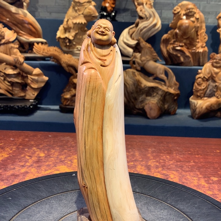 柏木（崖柏）根雕摆件