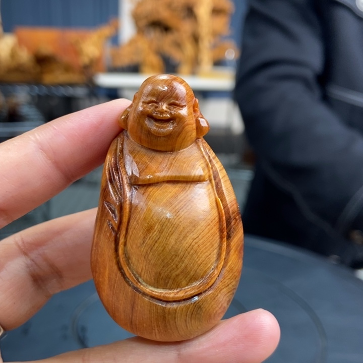 柏木（崖柏）手把件