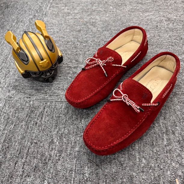 95新 TOD’S/托德斯 /39.5码/麂皮驾车豆豆鞋/公价4800/GM000377