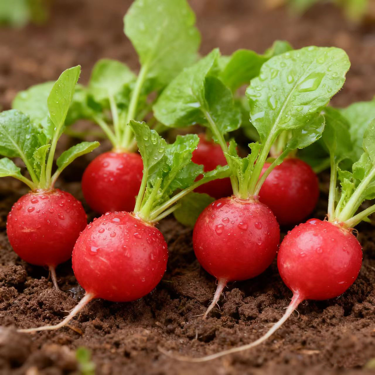 东北樱桃萝卜红萝卜头红皮白肉脆甜多汁新鲜蘸酱蔬菜包邮