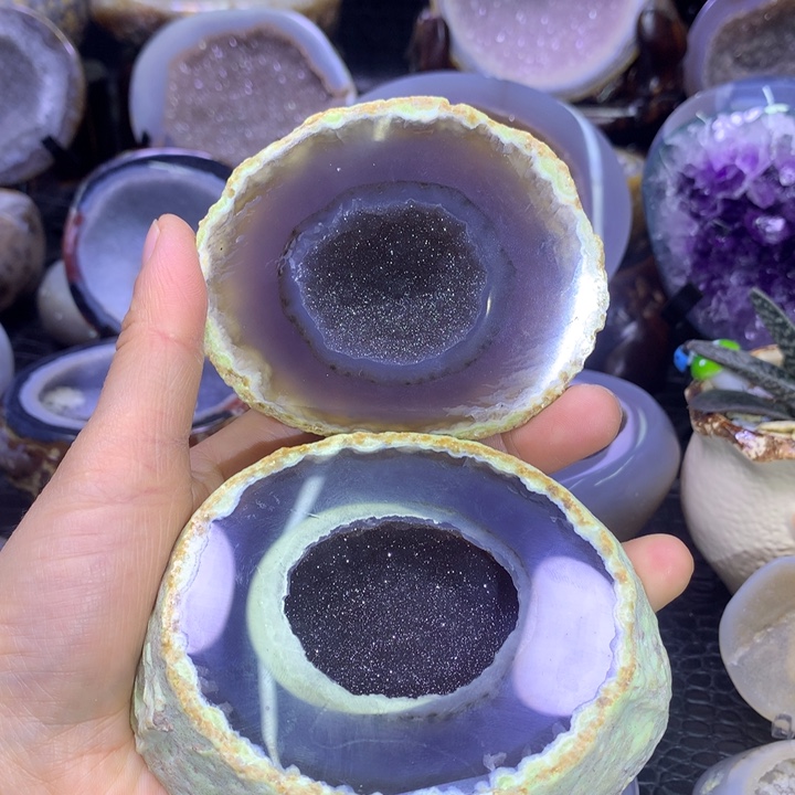 水晶福利盆未镶嵌