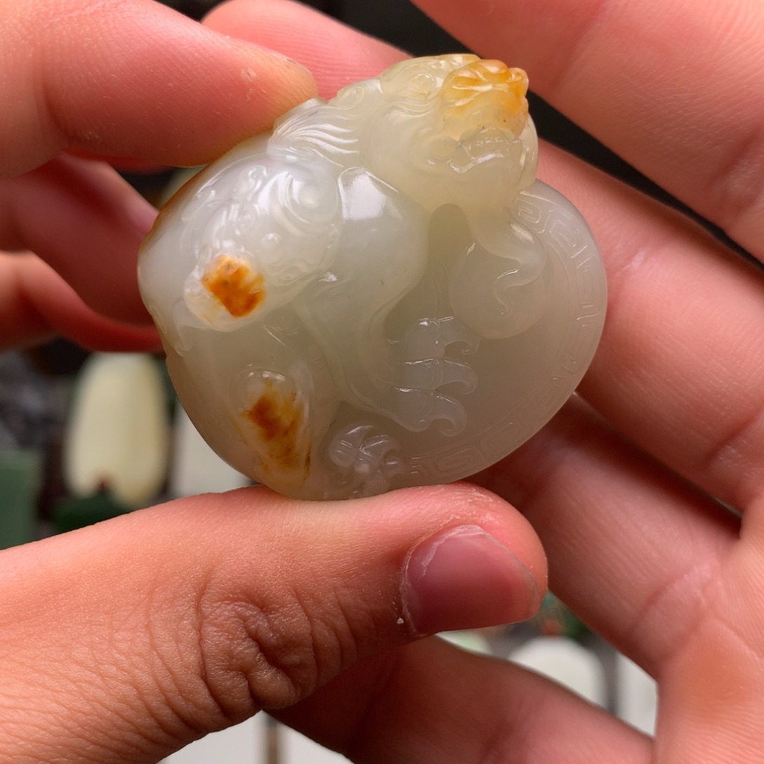 和田玉挂件未镶嵌