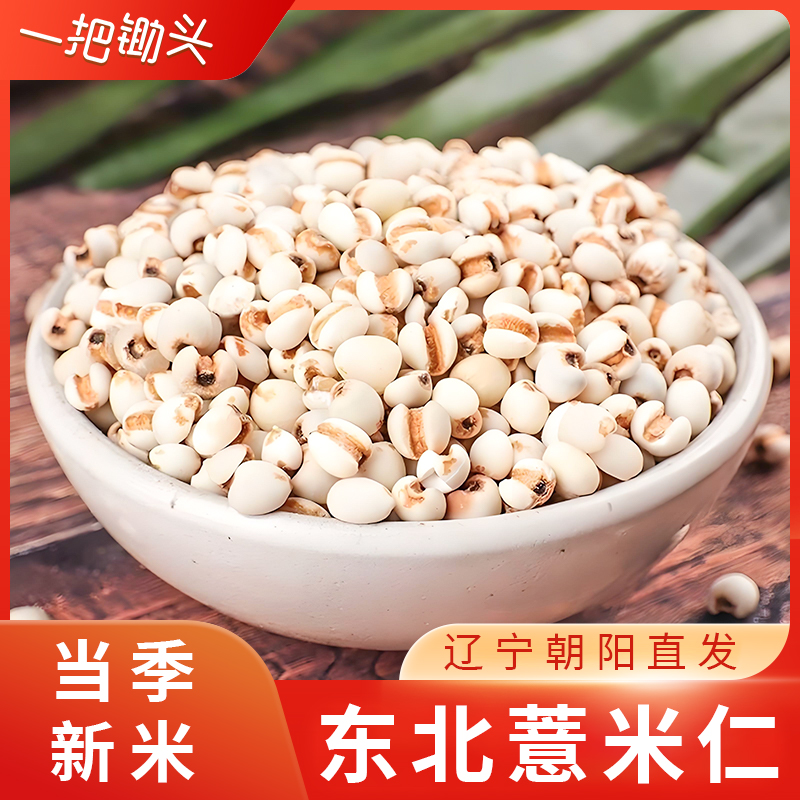 【一把锄头】东北农家优选薏米 香糯 薏米仁500g-2500g煲粥