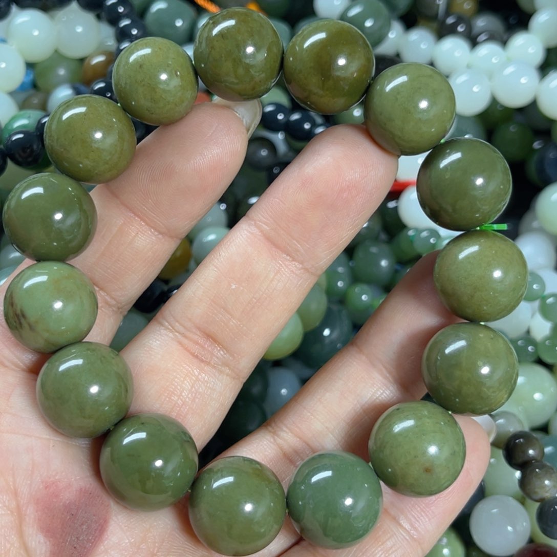 和田玉手链未镶嵌