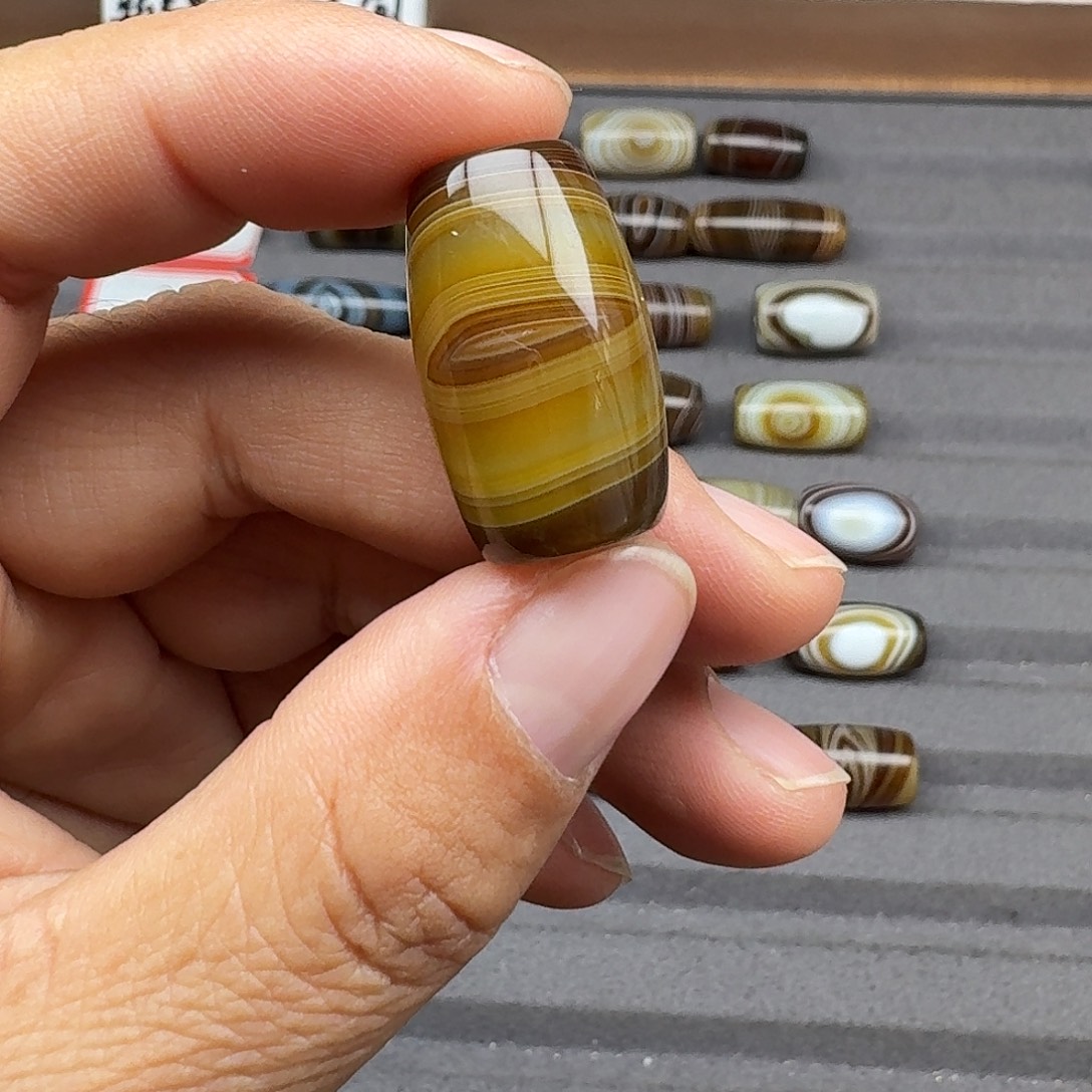 倚***声玛瑙/玉髓合金珠宝半成品