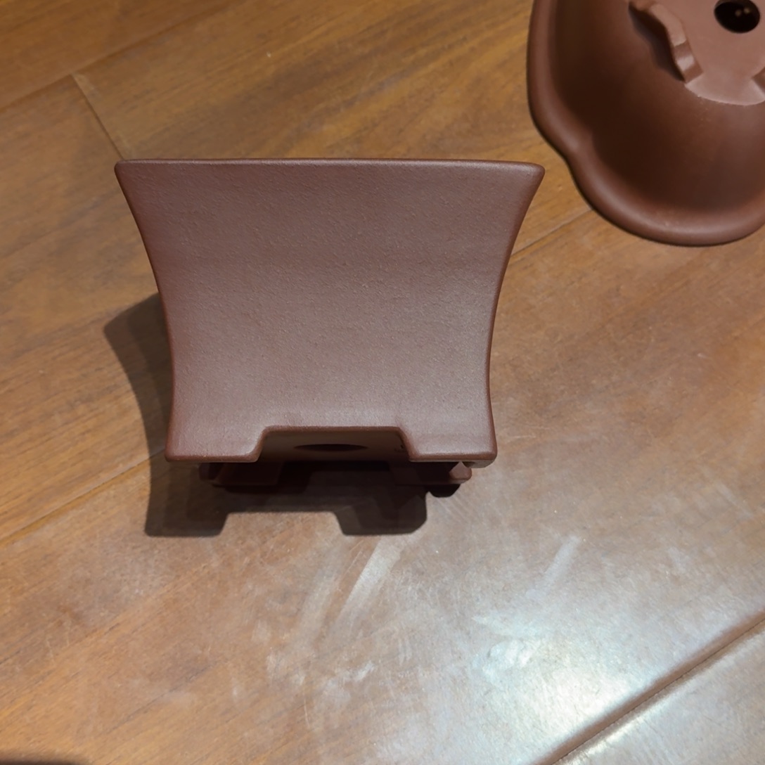 紫砂花盆原矿紫泥