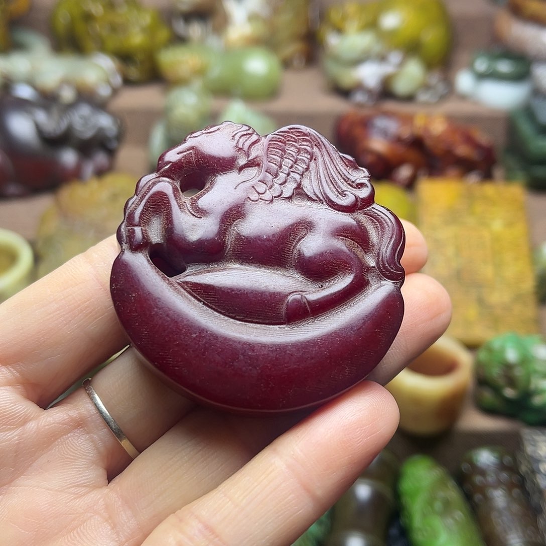 白玉菩提吊坠117。。