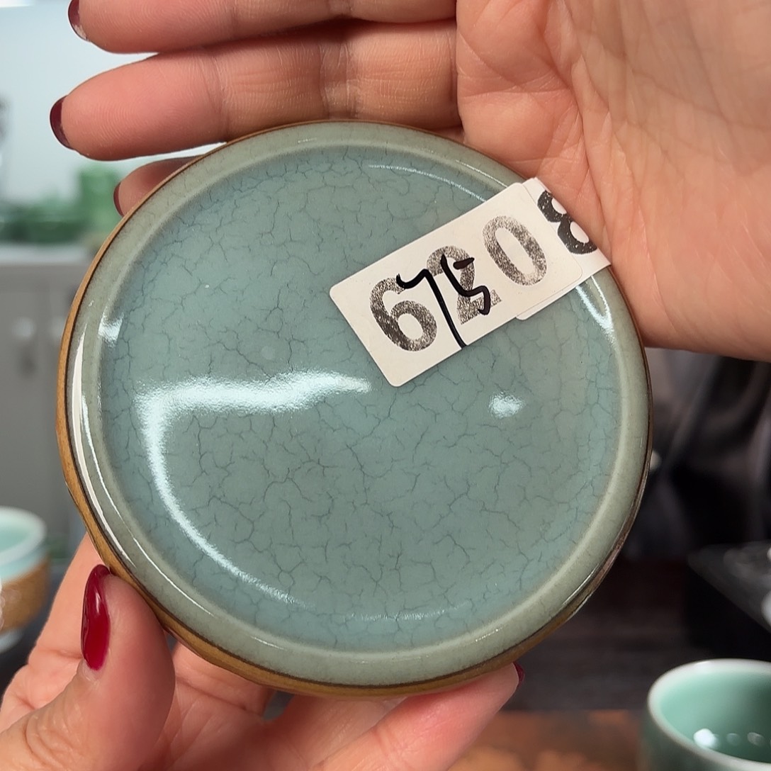 龙泉云间青瓷小米茶器